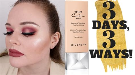 givenchy blurring foundation balm youtube 测评|Givenchy Teint Couture Blurring Foundation Balm Review.